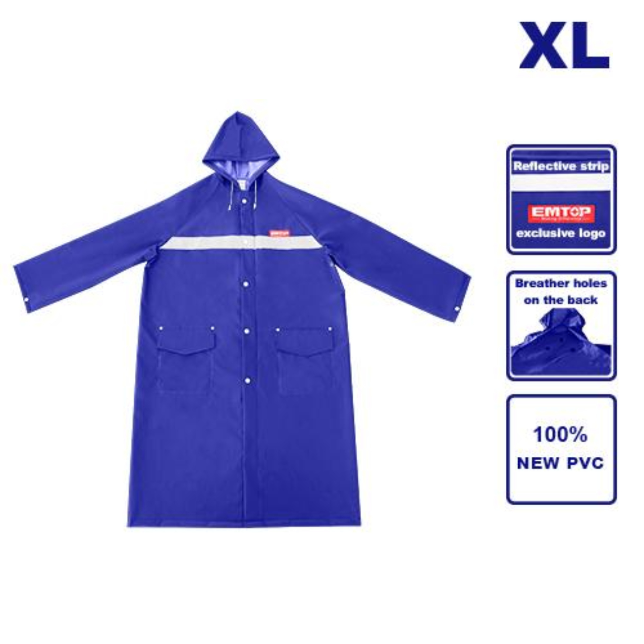 EMTOP ERCT01XL เสื้อกันฝน ไชส์ XL