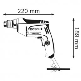 BOSCH-GBM350-สว่านเจาะเหล็ก-3-8นิ้ว-10mm-ซ้าย-ขวา-350W-ราคาต่อเครื่อง-1-ลังมี-6-เครื่อง-06011A95K0