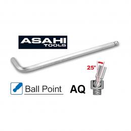 SKI - สกี จำหน่ายสินค้าหลากหลาย และคุณภาพดี | ASAHI หกเหลี่ยมขาวยาว หัวบอล 19 mm #AQ1900