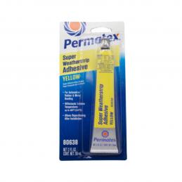 SKI - สกี จำหน่ายสินค้าหลากหลาย และคุณภาพดี | PERMATEX 80BR (80638) กาวยางติดขอบประตูชนิดพิเศษ 2fl.oz.