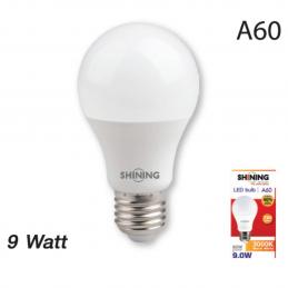 SKI - สกี จำหน่ายสินค้าหลากหลาย และคุณภาพดี | SHINING FT-LED-A60-038 A60 9 วัตต์ แสงวอร์มไวท์