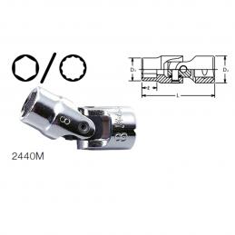 SKI - สกี จำหน่ายสินค้าหลากหลาย และคุณภาพดี | KOKEN 2440M-13 บ๊อกซ์ข้ออ่อน 1/4นิ้ว-6P-13mm.