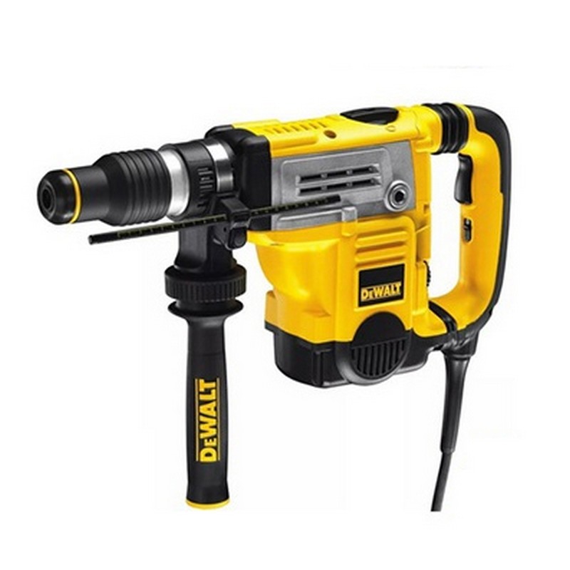 SKI - สกี จำหน่ายสินค้าหลากหลาย และคุณภาพดี | DEWALT D25601K-B1 สว่านเจาะกระแทกงาน หนกัทรงแอล SDS Max 45 มม. 6.8 กก. 1,250 วัตต์ พร้อมกล่องเก็บ