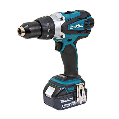 SKI - สกี จำหน่ายสินค้าหลากหลาย และคุณภาพดี | MAKITA DDF-458RFE สว่านไขควงไร้สาย 18v. มีแบตเตอรี่ K-0004 (MCC)