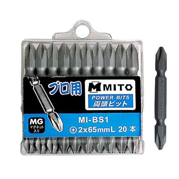 SKI - สกี จำหน่ายสินค้าหลากหลาย และคุณภาพดี | MITO ดอกไขควงลม #2x110mm (+,+) (10ดอก/แพ็ค)