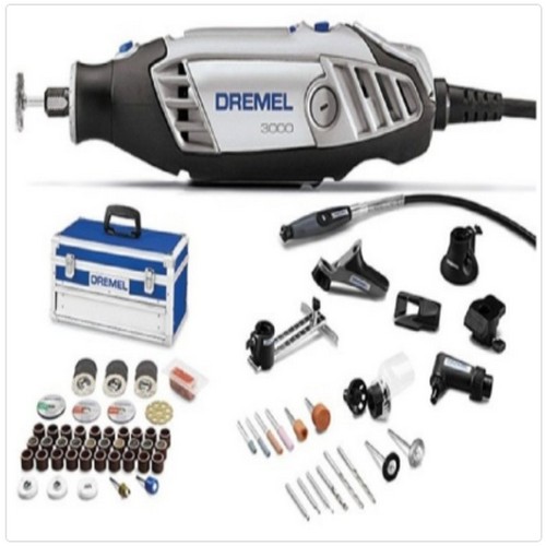 SKI - สกี จำหน่ายสินค้าหลากหลาย และคุณภาพดี | DREMEL 3000-8/64 เครื่องเจียร์มือ ชุดอุปกรณ์เสริม 64 ชิ้น + 8 attachment