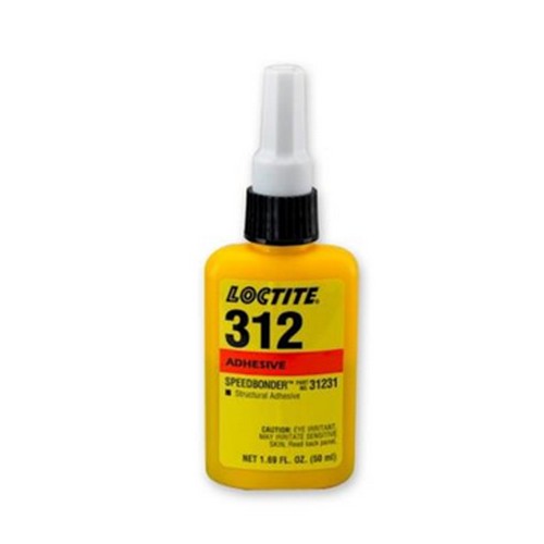 SKI - สกี จำหน่ายสินค้าหลากหลาย และคุณภาพดี | LOCTITE #31231 กาว 312 50ml. SPEEDBONDER 312 STR. ADH. (10ขวด/กล่อง)