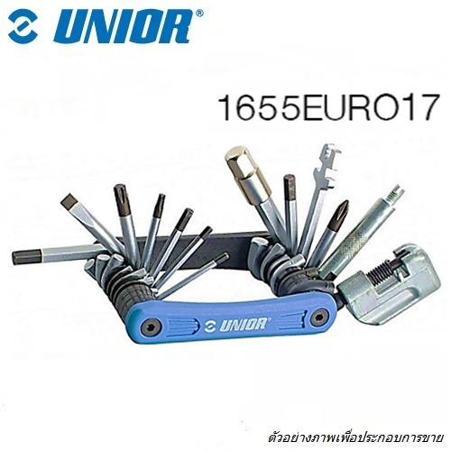 SKI - สกี จำหน่ายสินค้าหลากหลาย และคุณภาพดี | UNIOR 1655EURO17 ชุดเครื่องมือซ่อมจักรยาน