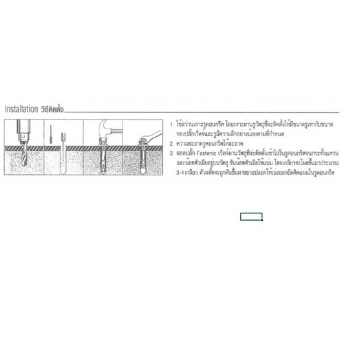 SKI - สกี จำหน่ายสินค้าหลากหลาย และคุณภาพดี | FASTENIC #WA8050-HDG ปลั๊กเว็ดจ์ รุ่น WA -HDG (150ตัว/กล่อง)