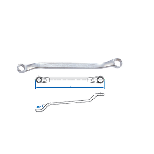 SKI - สกี จำหน่ายสินค้าหลากหลาย และคุณภาพดี | KINGTONY แหวนเดี่ยว คอ 45 องศา 10x12-186mm