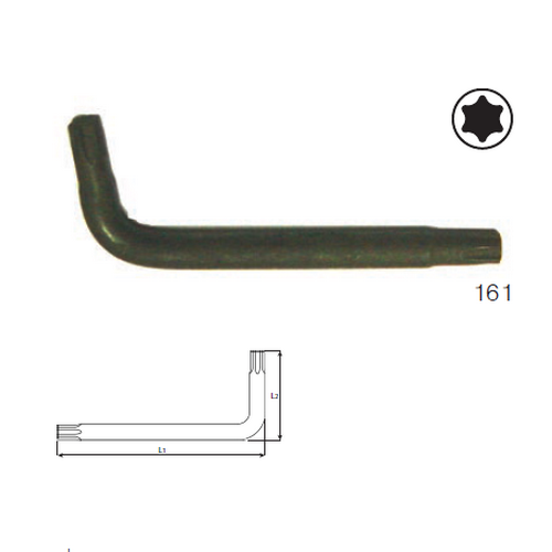 SKI - สกี จำหน่ายสินค้าหลากหลาย และคุณภาพดี | KOKEN 161 ประแจตัวแอล ท๊อก T27