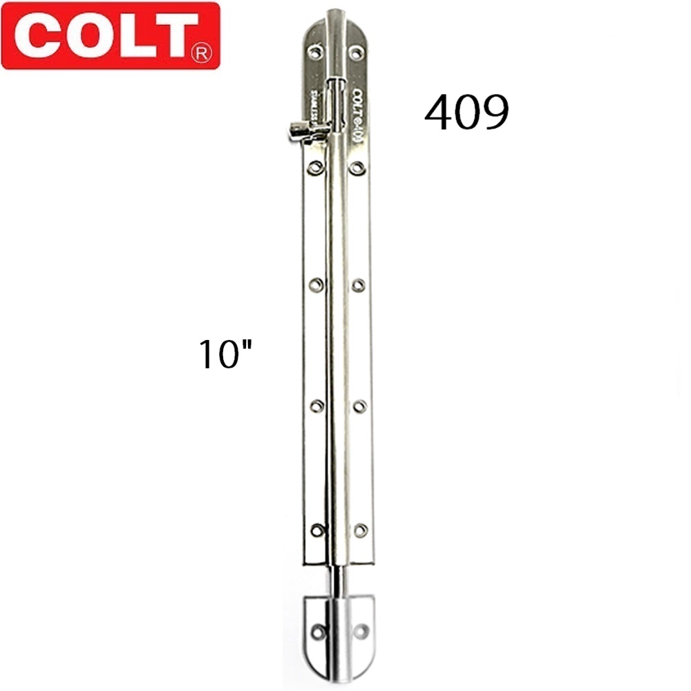 SKI - สกี จำหน่ายสินค้าหลากหลาย และคุณภาพดี | COLT กลอนสแตนเลส 10นิ้ว #409